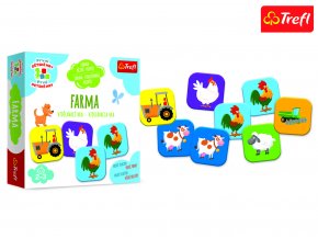 82082 trefl hra toddler abc farma