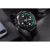 Smart Watch GW01 (MaterialHodinek Černé s koženým černým páskem)