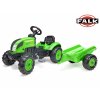 74747 falk slapaci traktor 2057l country farmer s privesem zeleny