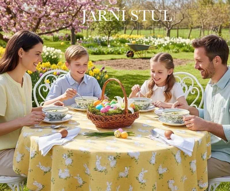 jarní stůl