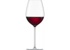 Red wine glass