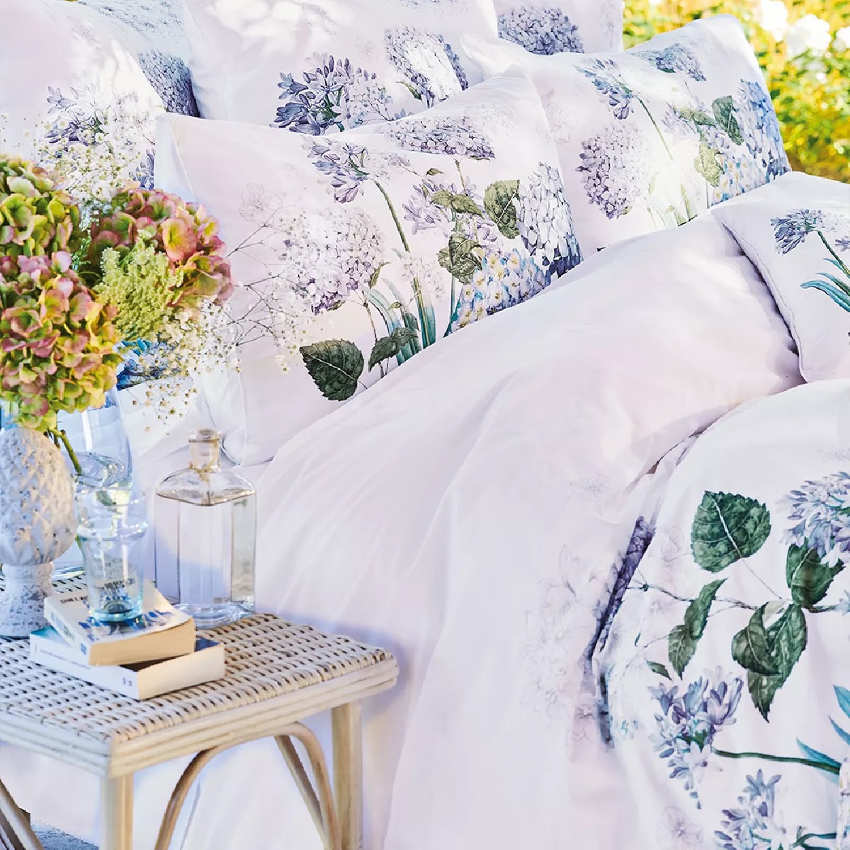 multicolor-cotton-percale-80-threads-cm-pillowcase-maelys-bleu