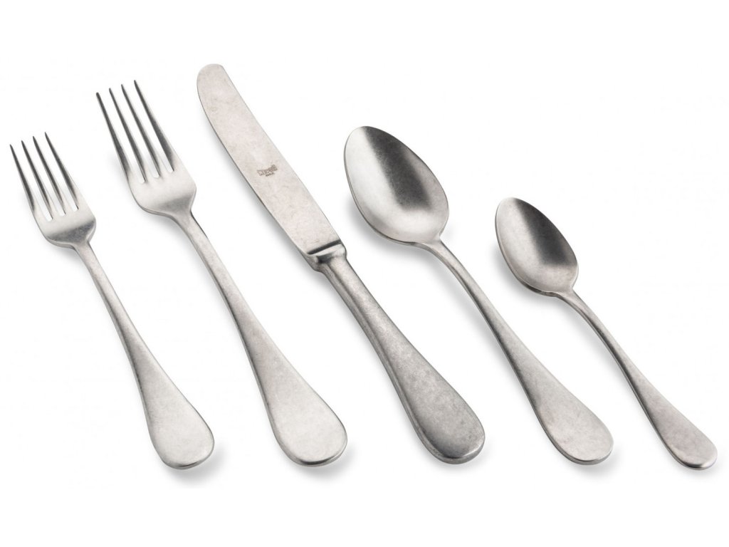 Jednotlivé příbory MICHELANGELO VINTAGE, stařená (Jednotlivé kusy Naběračka na omáčky)