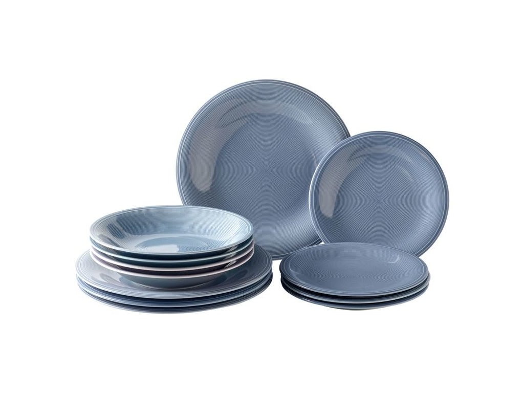 Startovací sada talířů 12 ks COLOR LOOP HORIZON  Villeroy & Boch