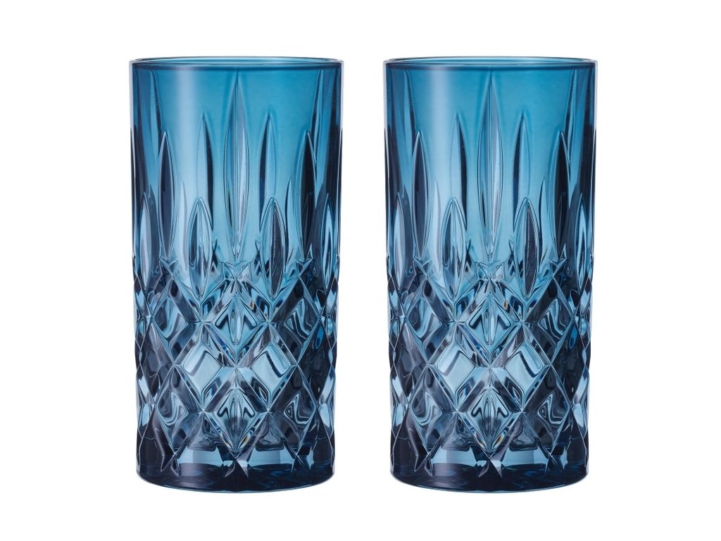 Nachtmann Noblesse Longdrink Vintage Blue sada 2 kusy