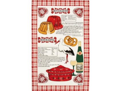Utěrka ALSACE GOURMANDE 50x80 cm, Beauvillé
