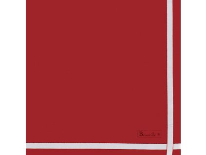 Beauvillé Bicolore červený ubrousek 52x52 cm