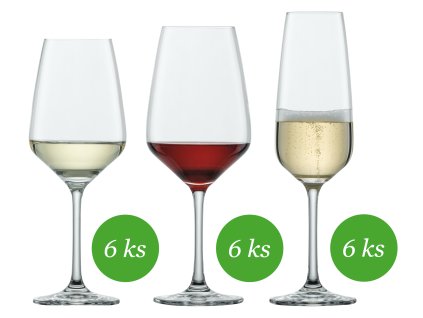 Schott Zwiesel Taste Základní sada sklenic 18 kusů