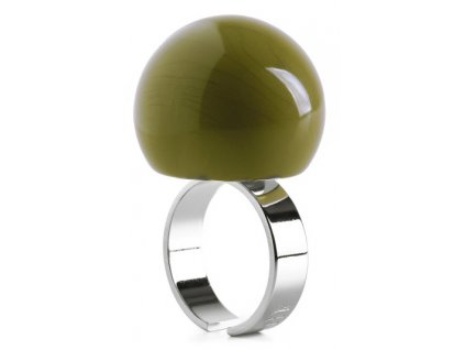 Ballsmania Olivově zelený prsten VERDE OLIVA