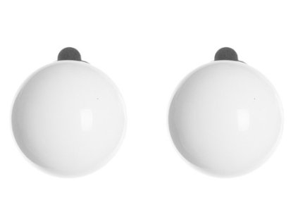 102593 2 klipsy bianco bila ballsmania