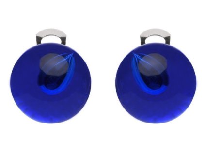 Ballsmania Modré průhledné klipsy BLU OLYMPIAN