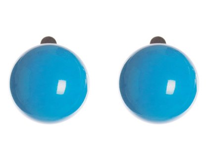 Ballsmania Jednobarevné náušnice AZZURRO ALLEGRO