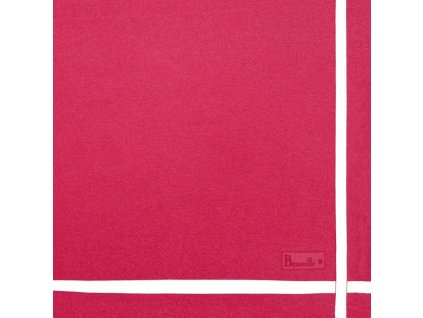 Beauvillé Bicolore růžový ubrousek 52x52 cm