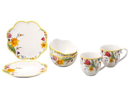 Villeroy & Boch Spring Awakening Snídaně pro dva 6 kusů