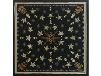 Ubrousek FEERIE 52x52 cm, černá, Beauvillé