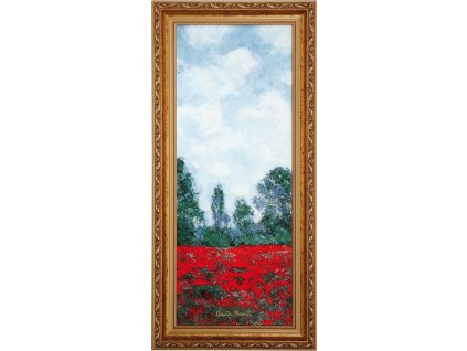 Goebel Monet Obraz Pole s vlčími máky I 57x27 cm