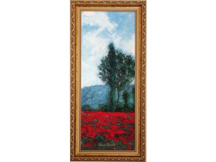 Goebel Monet Obraz Pole s vlčími máky III 57x27 cm