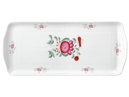 Königlich Tettau Amina Ostfriesenrose Obdélníkový podnos 35 x 15.5 cm