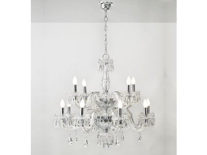 0003177 pt diamond lustre com 2 andares e 12 bracos