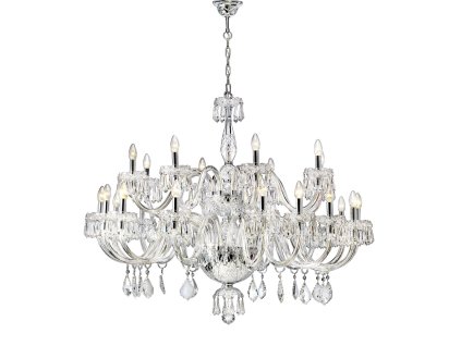 0003429 pt diamond lustre com 2 andares e 24 bracos