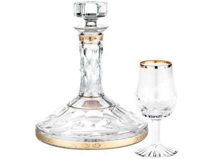 0010005 us s carlos estojo com ships e 2 calices de licor