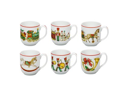 0003835 rm christmas magic conjunto 6 canecas