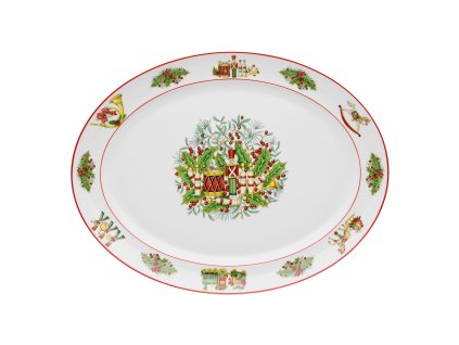 0004250 rm christmas magic travessa oval grande