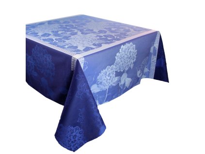 Ubrus HORTENSIAS BLEU, modrá, Garnier Thiebaut
