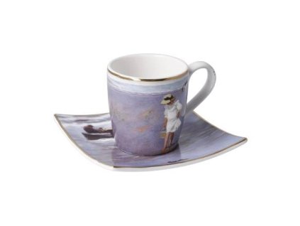 Goebel Sorolla Espresso šálek s podšálkem Po západu slunce