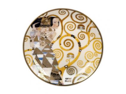 Goebel Klimt Mini talíř na zeď Očekávání