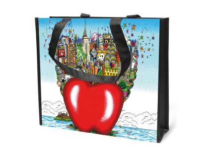Goebel Charles Fazzino Taška Shopper Butterflies over New York