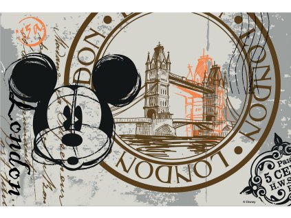 Egan DISNEY COFFEE IN THE CITY Prostírka LONDON 45X30 cm