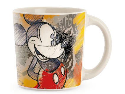 Egan DISNEY MICKEY&MINNIE COLOR FUN Červený hrnek 390 ml