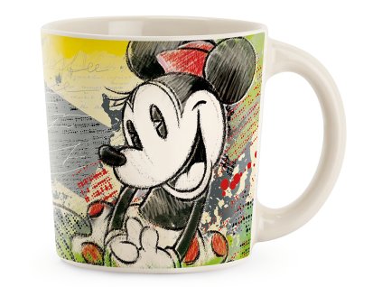 Egan DISNEY MICKEY&MINNIE COLOR FUN Zelený hrnek 390 ml