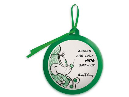 Egan DISNEY LIVE LAUGH LOVE Zelená podložka pod sklenice MINNIE ⌀12 cm