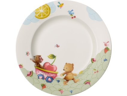 Villeroy & Boch Hungry as a Bear dětský mělký talíř 21.5 cm