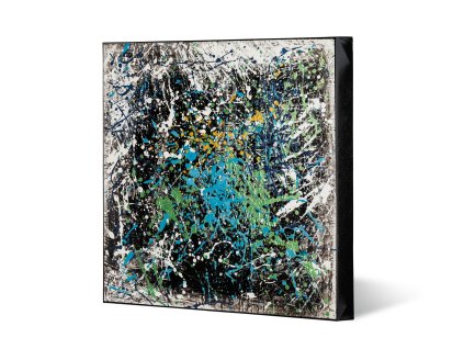 Egan NON E' POLLOCK BLU Obraz 50x50cm