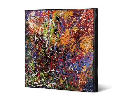 Egan NON E' POLLOCK ROSSO Obraz 70x70cm