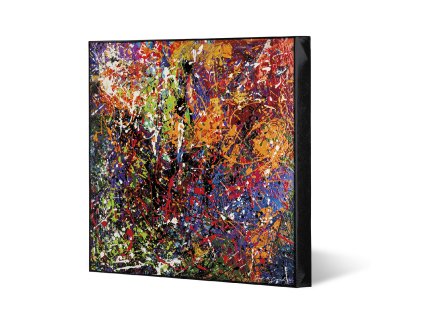 Egan NON E' POLLOCK ROSSO Obraz 50x50cm