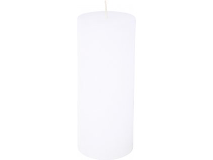 IHR Bílá cylindrická svíčka