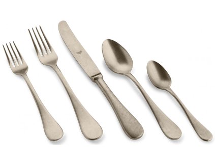 Jednotlivé příbory MICHELANGELO VINTAGE CHAMPAGNE, stařená béžová (Jednotlivé kusy Čajová/kávová lžička)