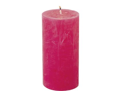 Svíčka 14 cm, růžová, IHR