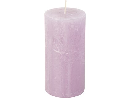 Svíčka 14 cm, světlá fialová, IHR