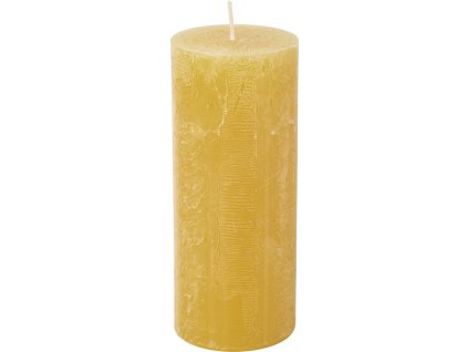 Svíčka 17 cm, žlutá, IHR