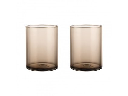 Blomus MERA Sada 2 odlivek O 7 cm, V 0,22 l hnědá