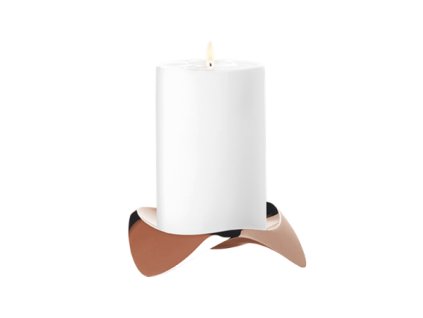 OL x 39 2 Papilio Uno candleholder copper