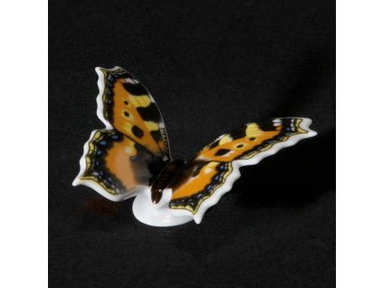 Aelteste Volkstedter Porcelánový motýl Babočka kopřivová