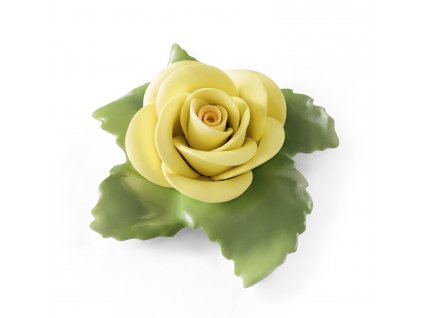 Seltmann Manufakturen Porcelánový květina žlutá