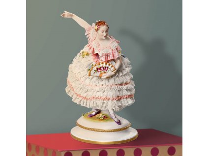Seltmann Manufakturen Porcelánová figurka "Fanny Elssler" velká