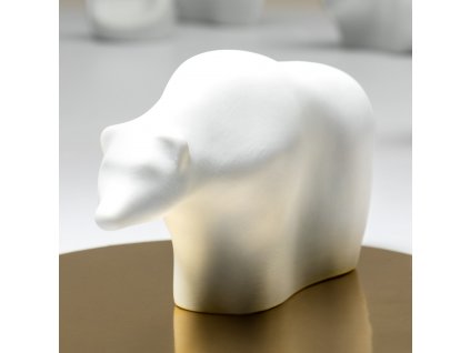 Aelteste Volkstedter Porcelánová soška "Lední medvěd"